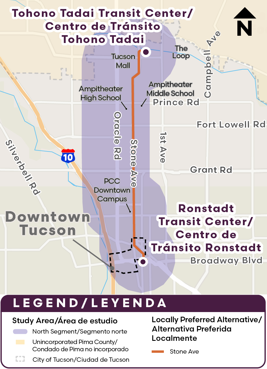 mcip north segment map