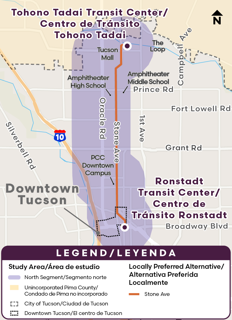 mcip north segment map